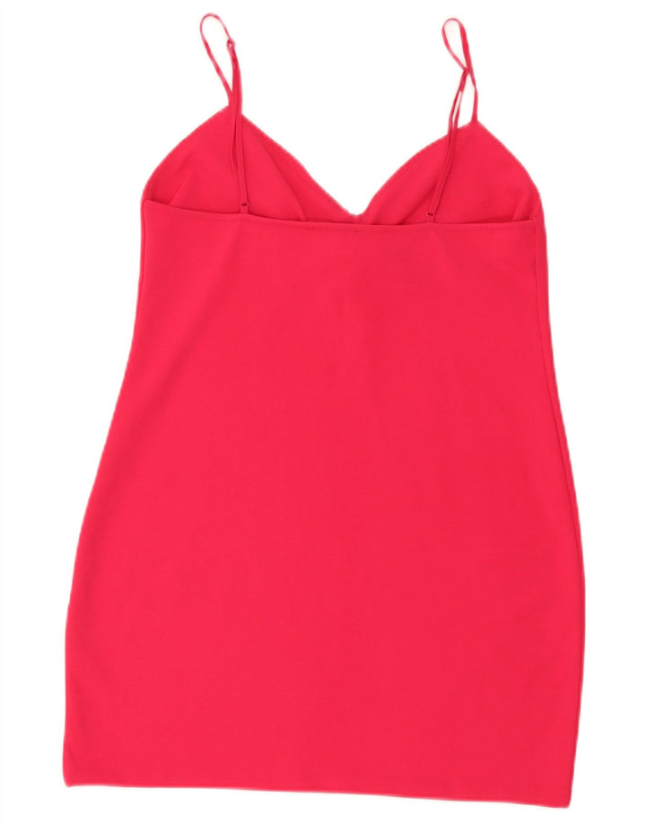 Rochie scurtă pentru femei Zara UK 12 Roz mediu