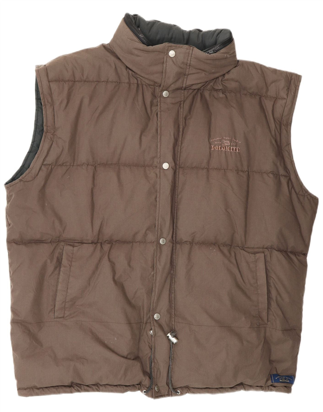 DOLOMITE Gilet căptușit cu glugă pentru bărbați UK 44 2XL Maro
