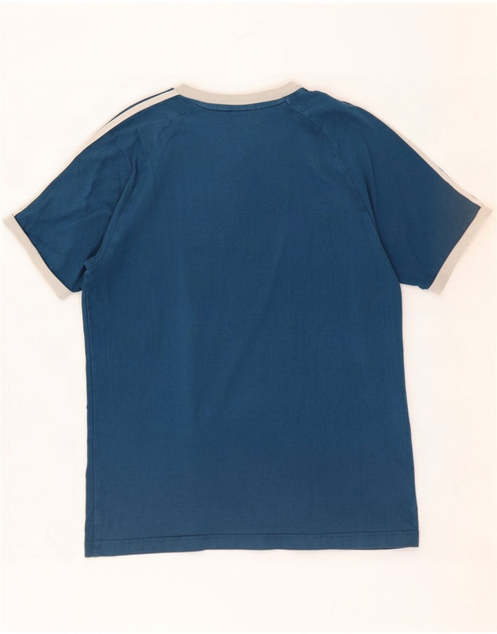 Tricou pentru bărbați Adidas Top Medium Blue Bumbac