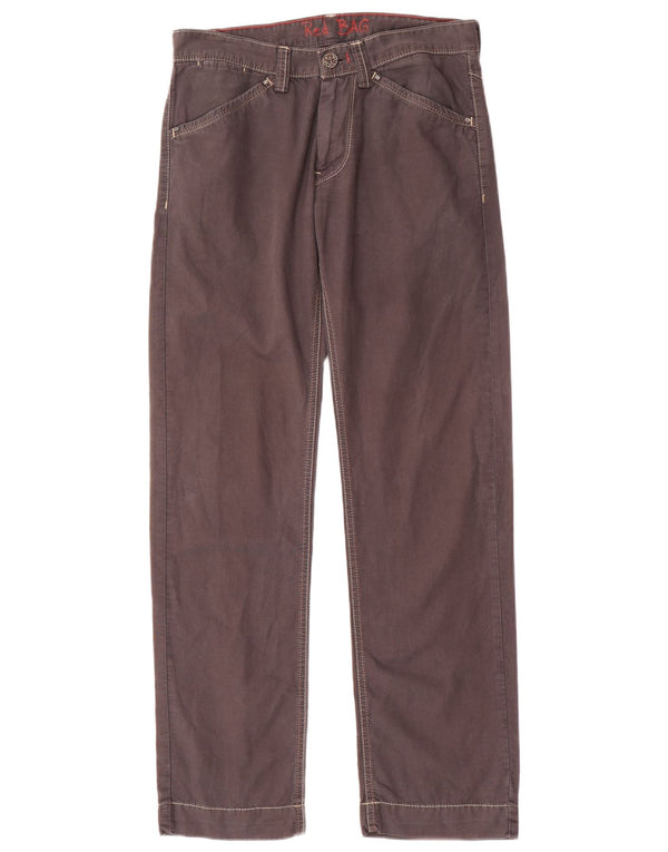 Murphy & Nye Pantaloni casual drepti pentru bărbați W31 L32 bumbac maro