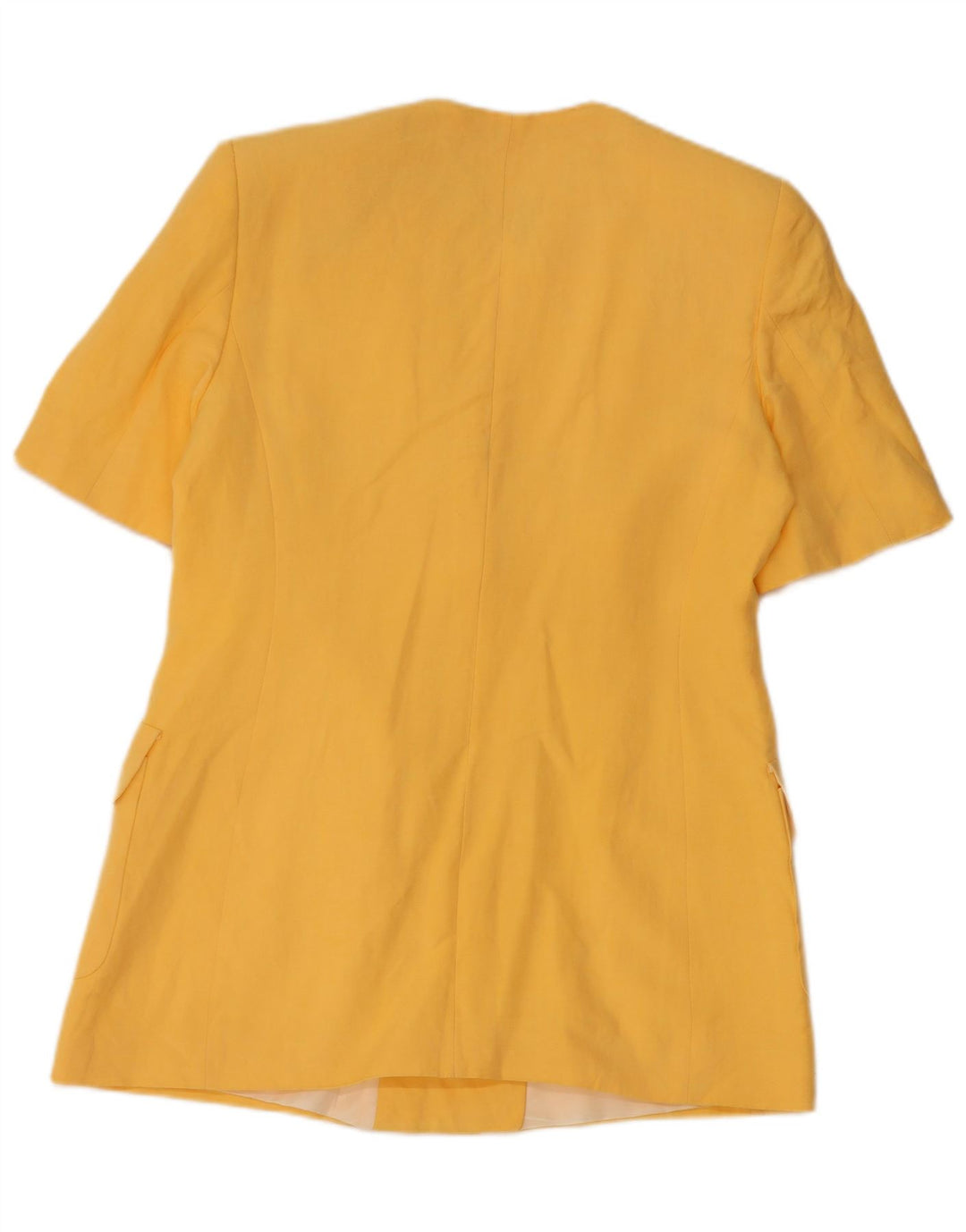 Renato Balestra Jachetă cu mânecă scurtă pentru femei IT 46 Large Yellow