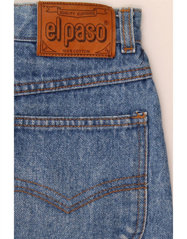 Fusta de blugi pentru femei El Paso W24 XS Albastru
