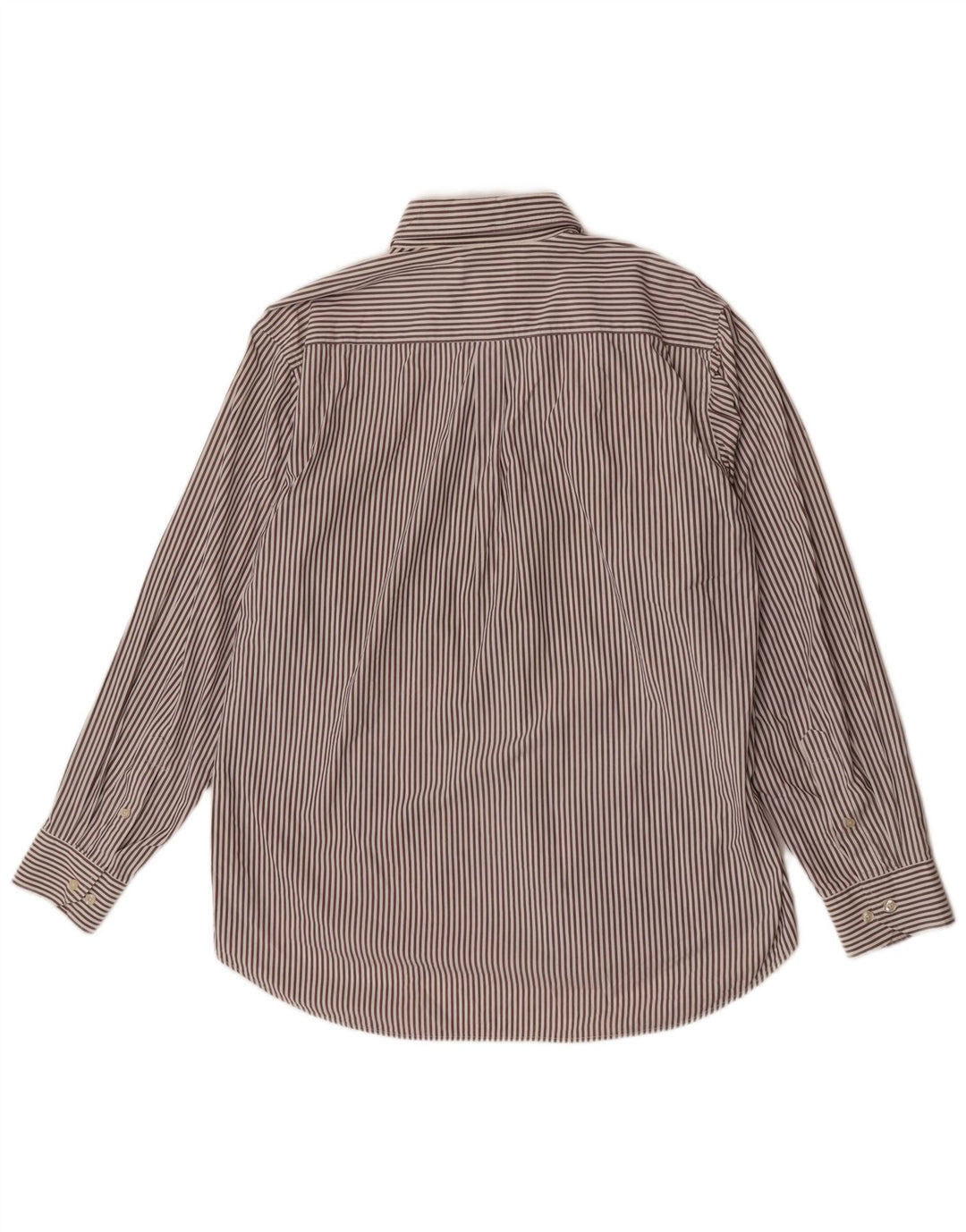 Cămașă Fila Bărbați XL Maro Pinstripe Bumbac