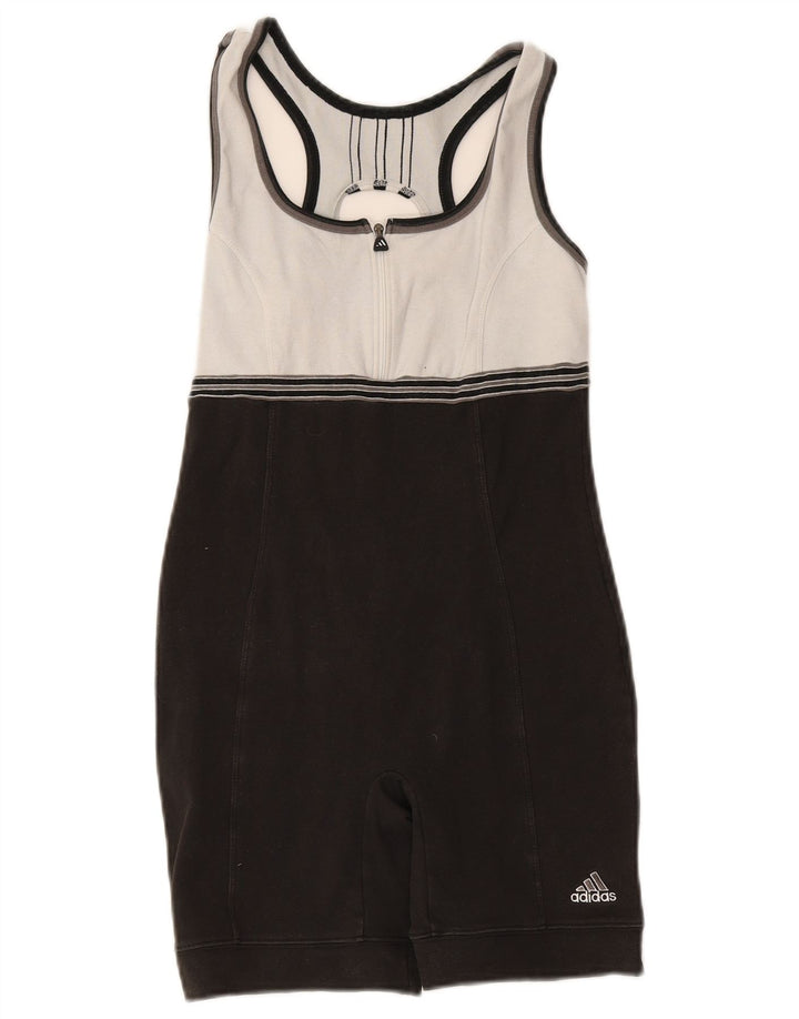 Combi pentru femei Adidas UK 10 mic, negru, color block, bumbac