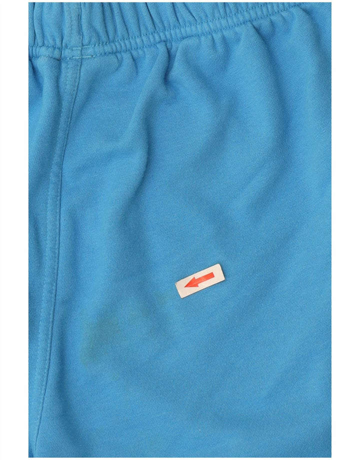 Pantaloni scurți sport grafic Canterbury pentru bărbați, bumbac albastru mediu