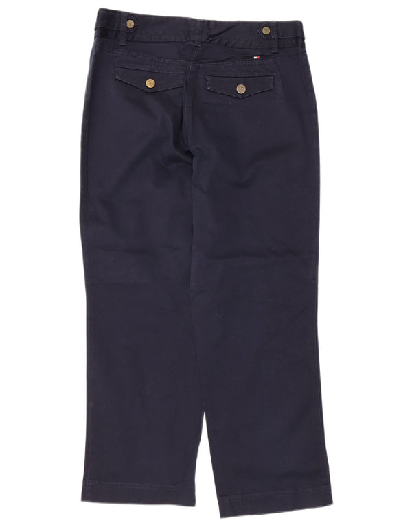 Pantaloni tăiați pentru femei Tommy Hilfiger US 10 Large W32 L25 Bleumarin