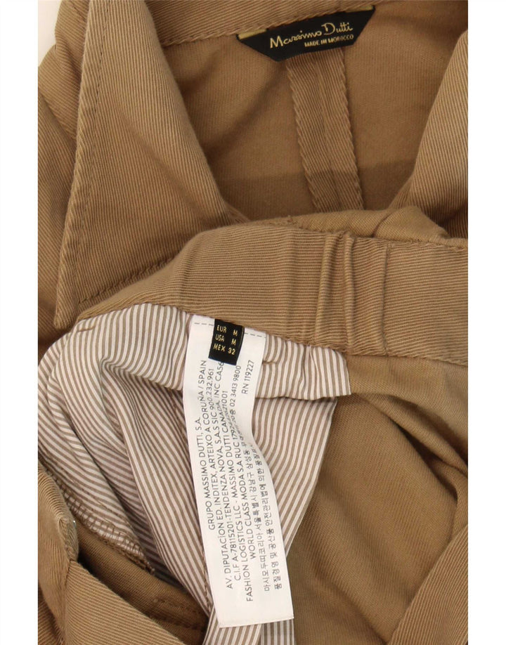 Salopetă Massimo Dutti pentru femei UK 12 Medium Beige Bumbac
