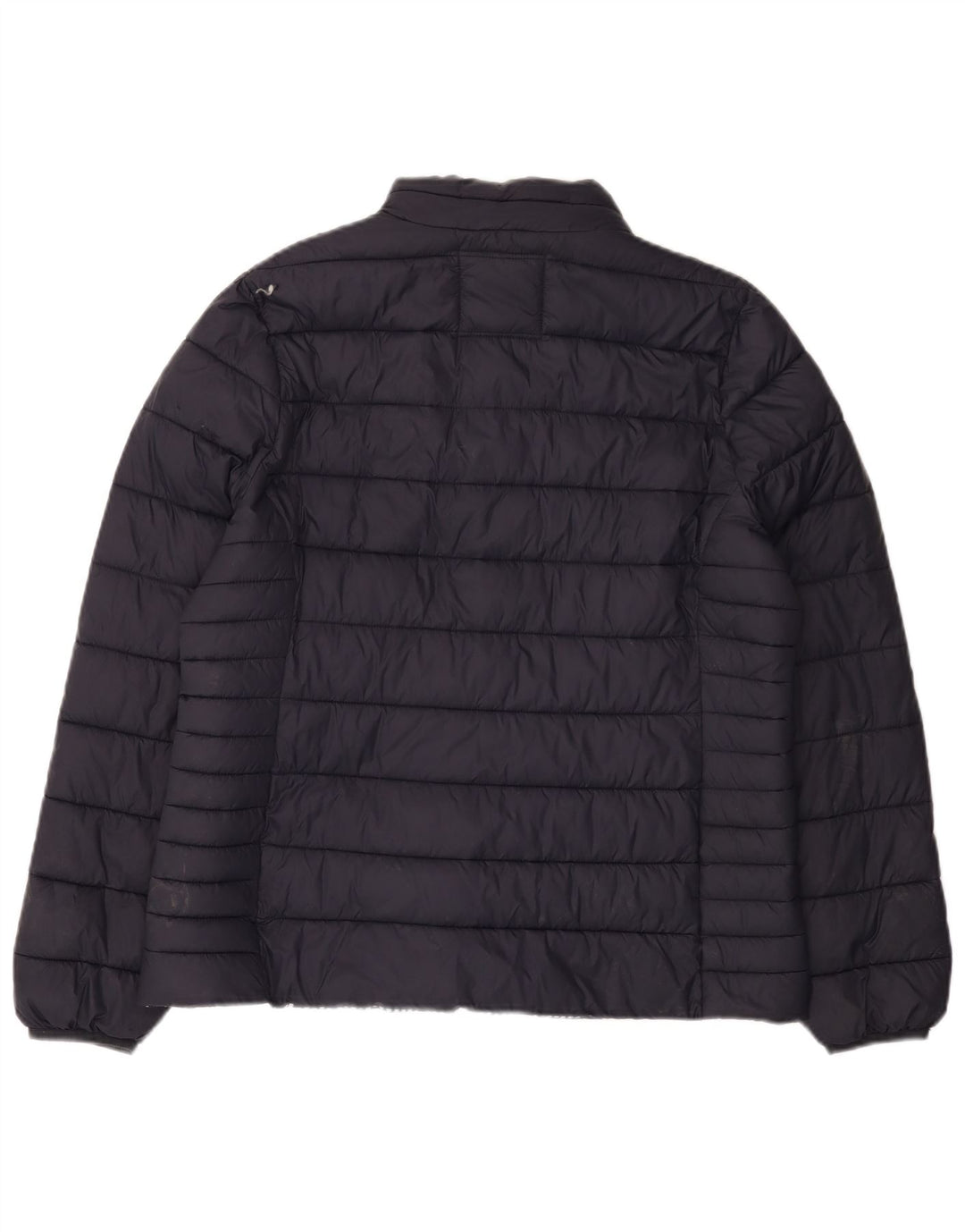 CREW CLOTHING Jachetă căptușită pentru femei Marea Britanie 16 Nailon mare bleumarin