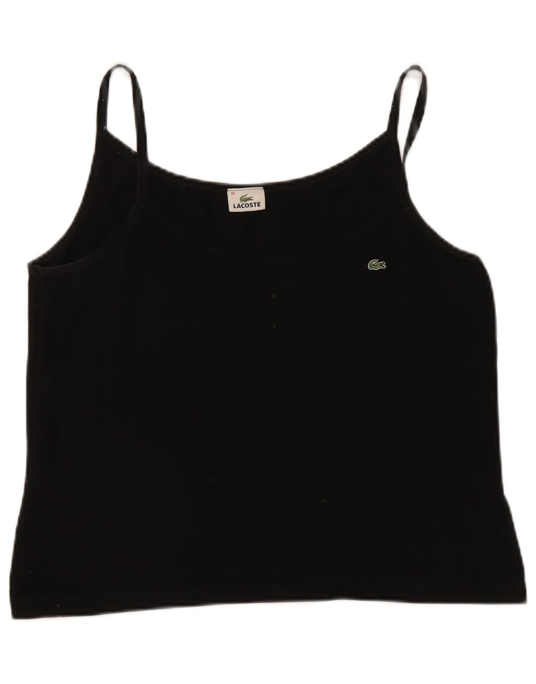 Top camis pentru femei Lacoste Mărimea 48 XL bumbac negru