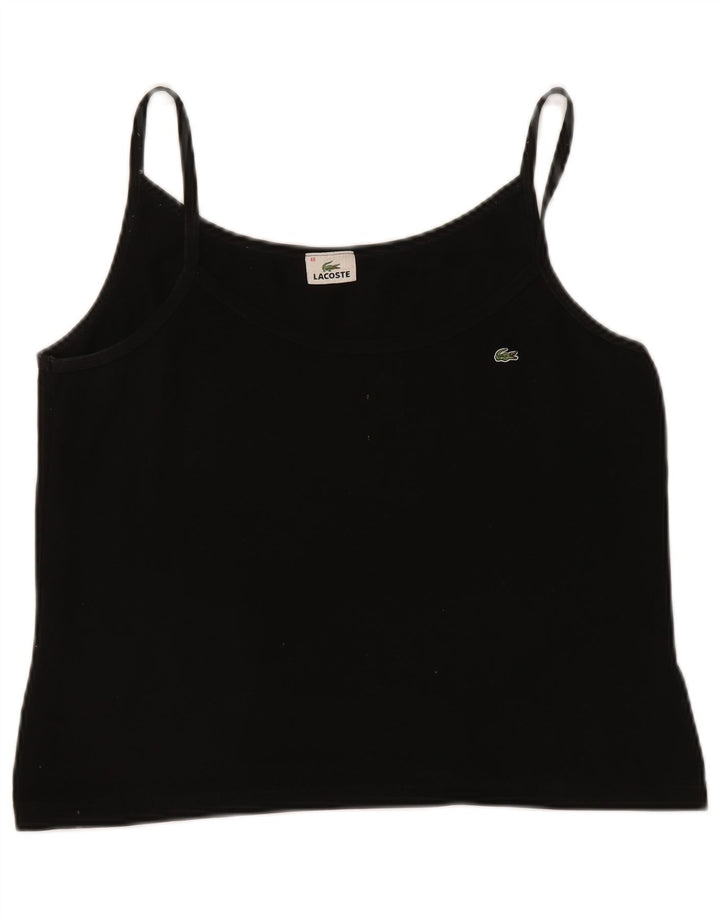 Top camis pentru femei Lacoste Mărimea 48 XL bumbac negru