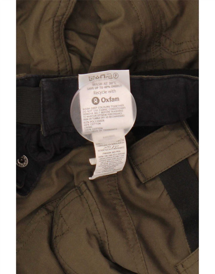 Marks & Spencer Pantaloni Cargo Drepți Blue Harbour pentru bărbați L36 L29 Kaki