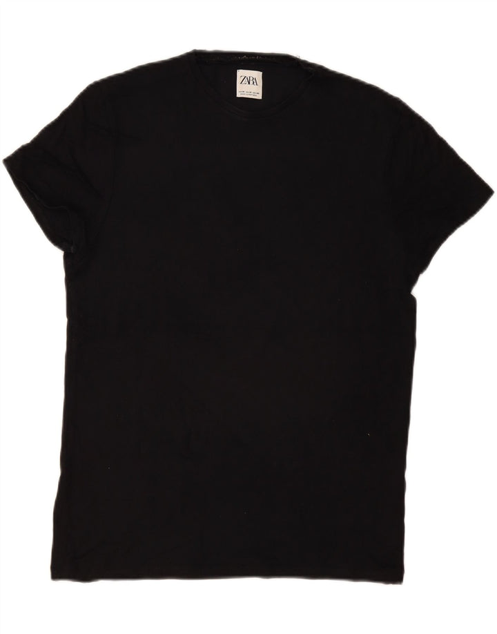 Tricou pentru bărbați Zara Top Mediu Negru