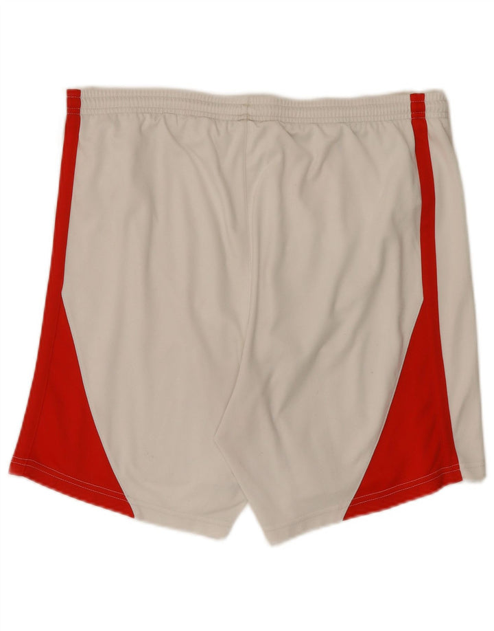 Pantaloni scurți sport Puma pentru bărbați, mari, alb, blocuri de culoare