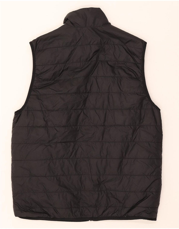 Gilet căptușit pentru bărbați Adidas UK 38 Medium Black Poliamidă