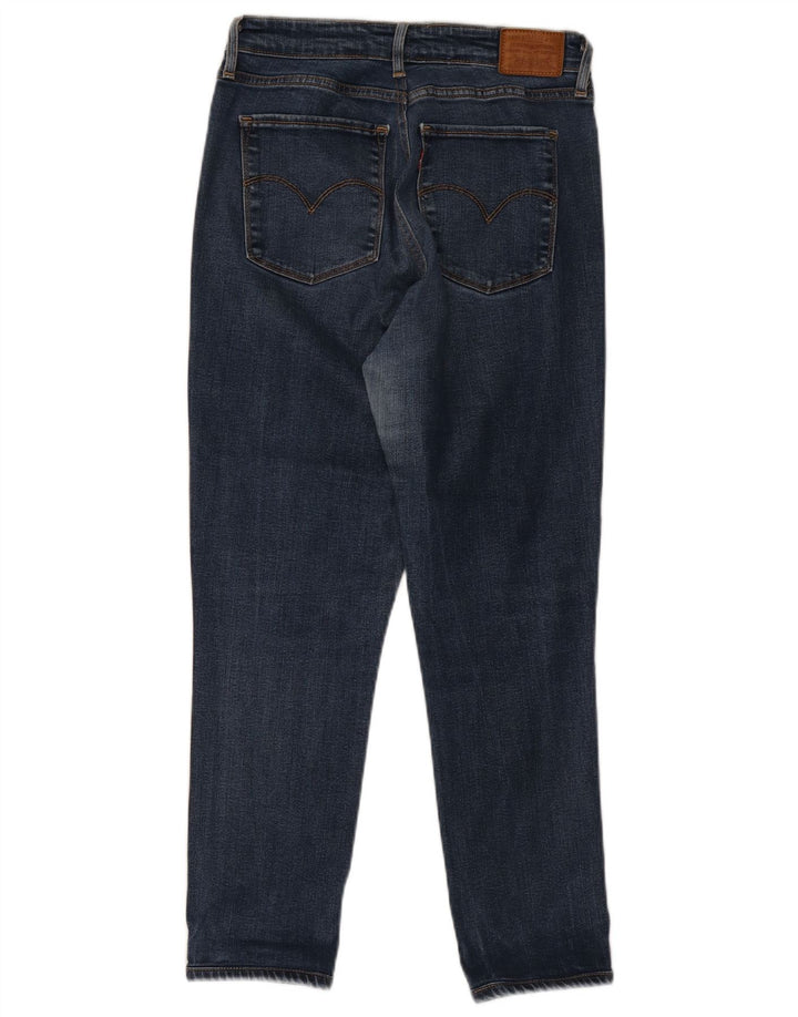 Blugi tăiați cu talie înaltă Levi's L28 L25 albastru