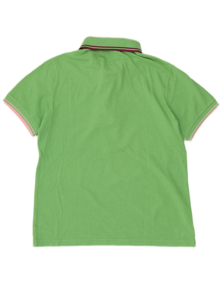 Cămașă polo Fred Perry pentru bărbați, bumbac verde mic