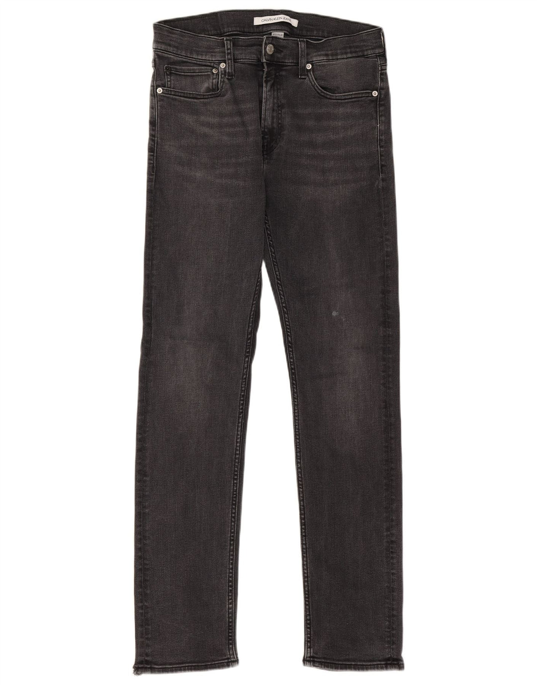 Blugi slim pentru bărbați Calvin Klein W32 L32 bumbac negru