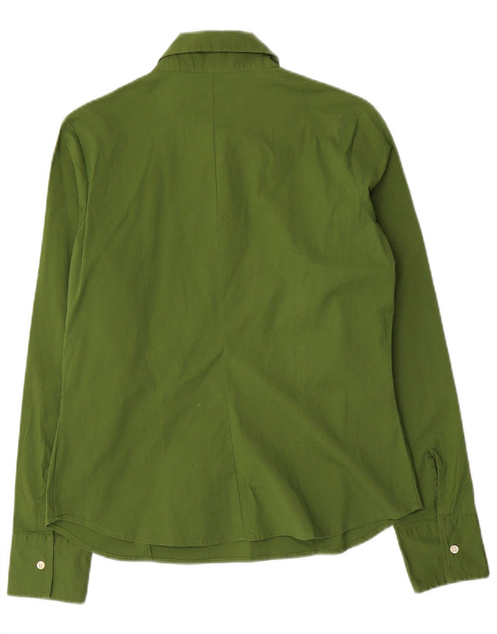 Pulover pentru femei Benetton UK 12 Bumbac verde mediu