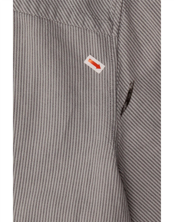 Cămașă pentru bărbați LYLE & SCOTT 2XL, bumbac cu dungi albastre