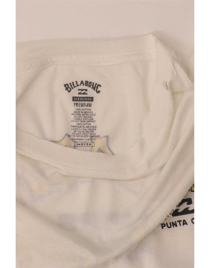 Tricou grafic pentru bărbați Billabong Top Medium White Bumbac