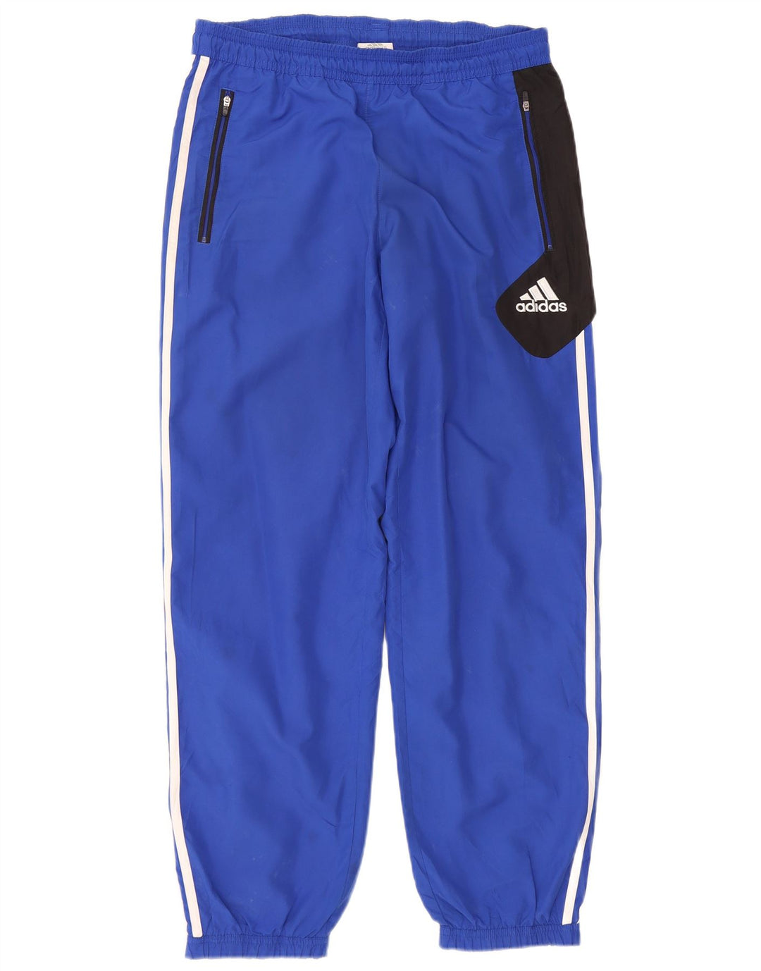 Pantaloni de trening pentru bărbați ADIDAS Joggeri UK 40/42 Medium Blue Colorblock