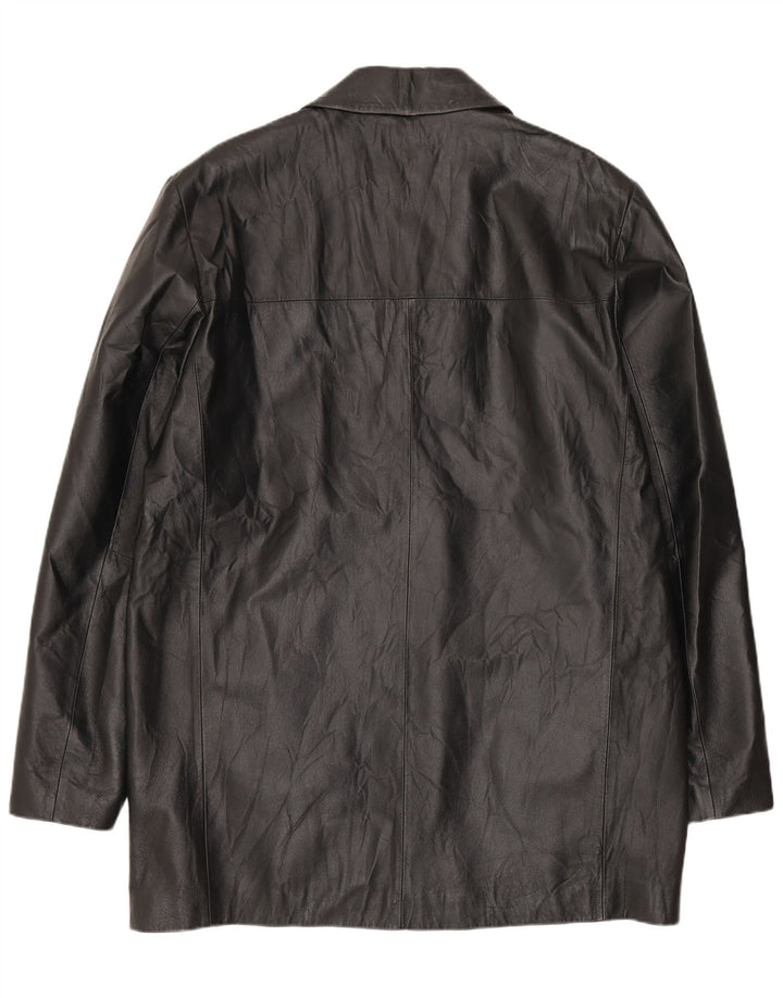 Palton din piele bărbătească CONBIPEL IT 50, mare, neagră