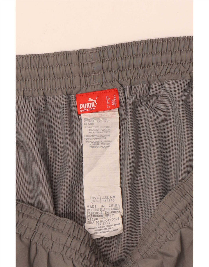 Pantaloni scurți sport Puma Graphic Bermuda pentru bărbați, poliester mediu gri