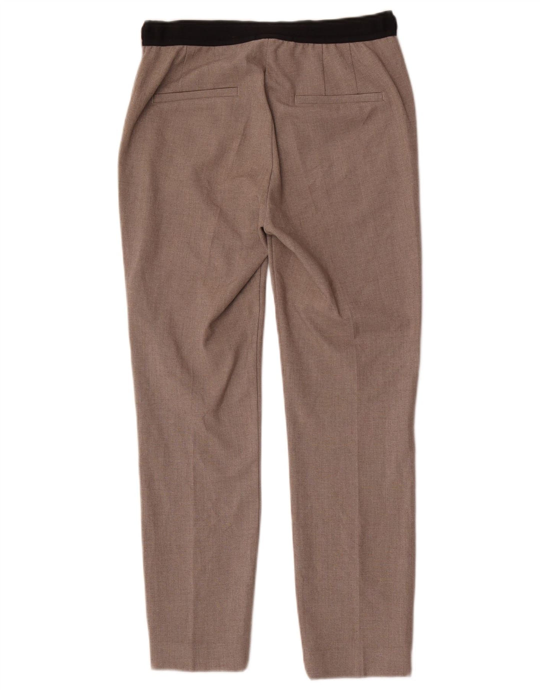Pantaloni chino slim pentru femei Zara Mici L28 L26 Poliester gri