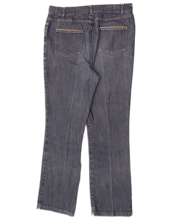 Blugi drepti clasici pentru femei Marks & Spencer UK 10 Small W28 L27 Blue