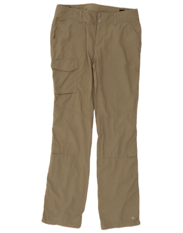 COLUMBIA Pantaloni cargo obișnuiți pentru femei US 6 Medium W32 L32 Khaki