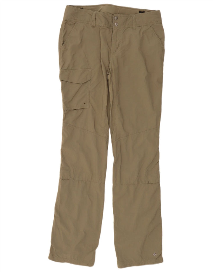 COLUMBIA Pantaloni cargo obișnuiți pentru femei US 6 Medium W32 L32 Khaki