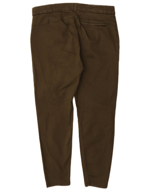 Pantaloni tăiați pentru bărbați Zara XL W34 L27 Verde bumbac