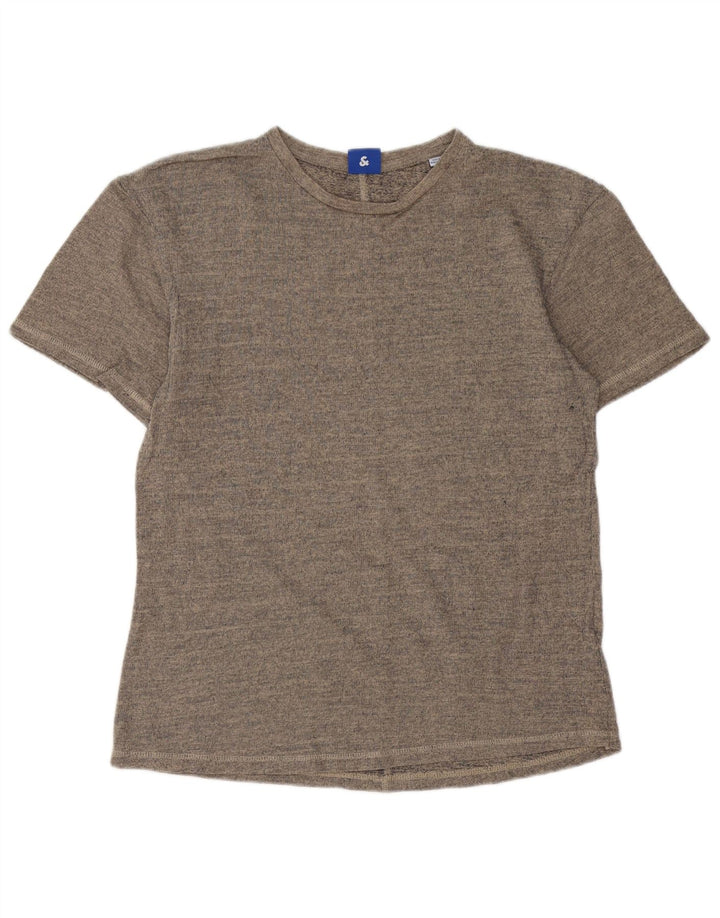 Tricou Jack & Jones pentru bărbați Top mic, gri, pete