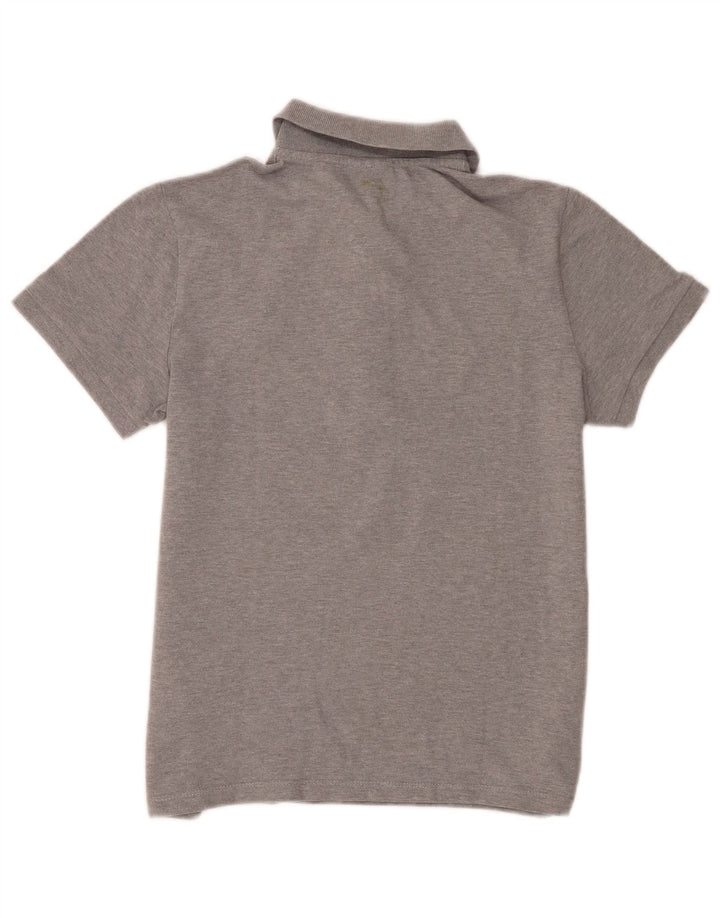 Tricou polo Puma pentru femei UK 14, bumbac gri mediu