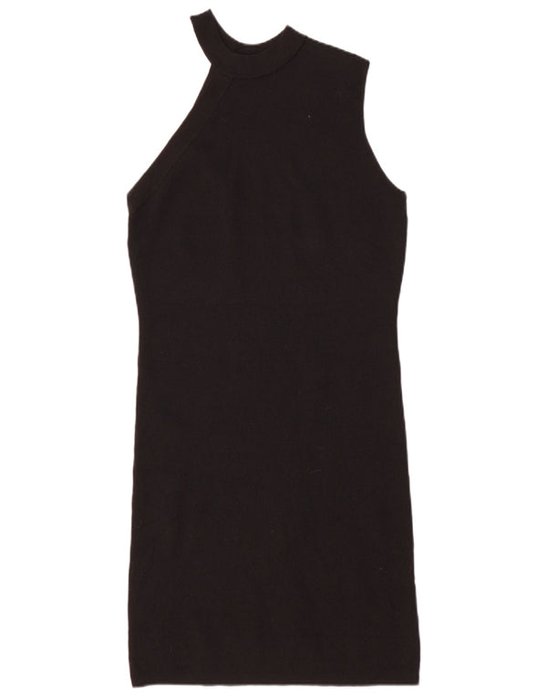 Rochie Body cu un umăr pentru femei Zara UK 12 Medium Black