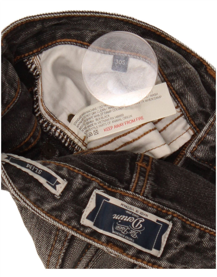 FAT FACE Blugi subțiri pentru femei W30 L29 bumbac gri