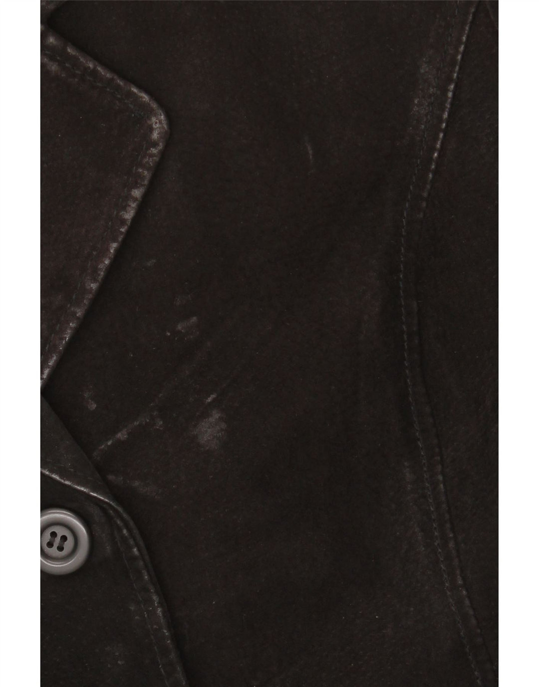 GYPSY Jachetă pentru femei din piele intoarsa cu 3 nasturi UK 14 Medium Negru