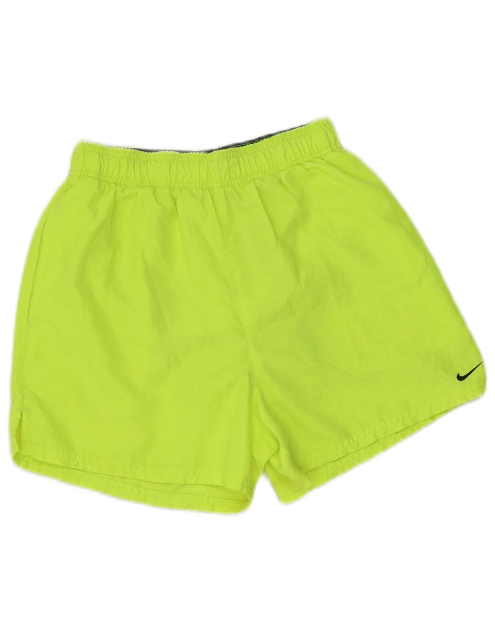 Pantaloni scurți sport Nike pentru bărbați, mici, verzi, poliester