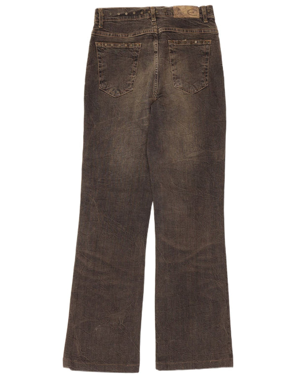 Jeans Bootcut pentru femei Just Cavalli W29 L27 bumbac maro