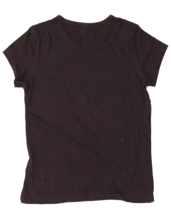 Tricou pentru femei Abercrombie & Fitch Top UK 10 Bumbac negru mic