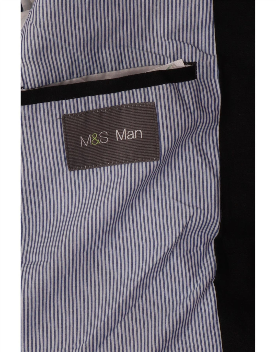 MARKS & SPENCER Jachetă pentru bărbați cu 2 nasturi, UK 40, in negru mare