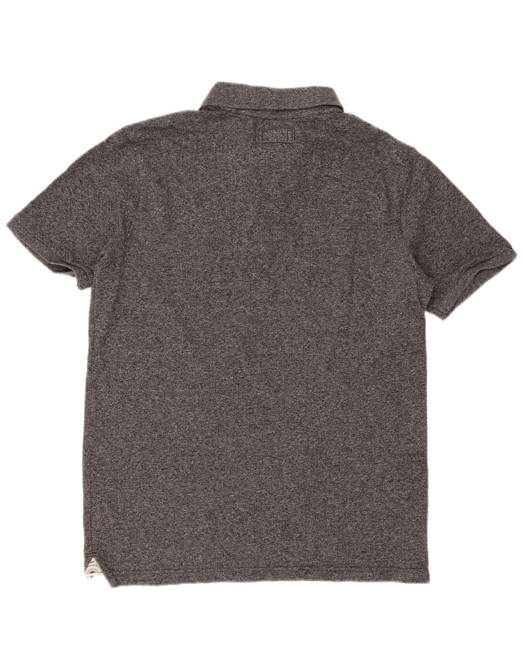 Tricou polo pentru bărbați Fat Face, mare, gri bumbac pete