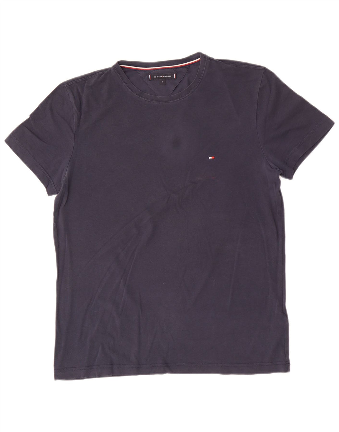 Tricou pentru bărbați Tommy Hilfiger Top mare din bumbac bleumarin