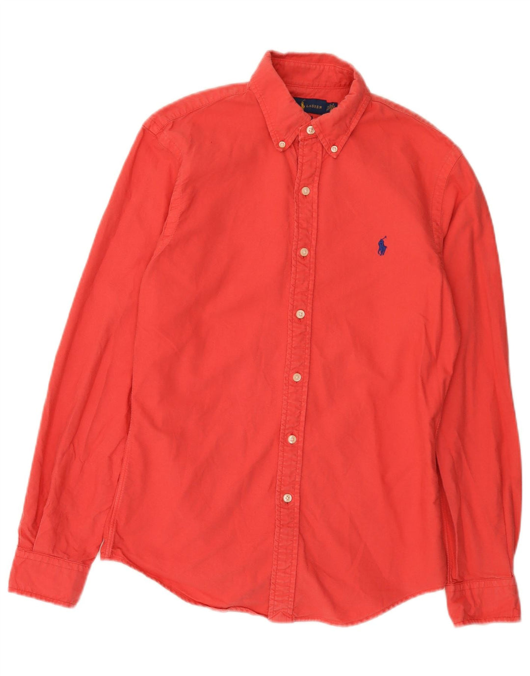Cămașă Slim Fit Ralph Lauren pentru bărbați, bumbac roșu mic