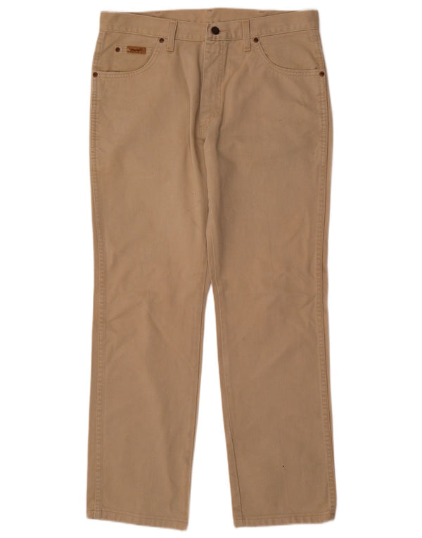 WRANGLER Jeans drepte pentru bărbați Texas W34 L30 bumbac bej