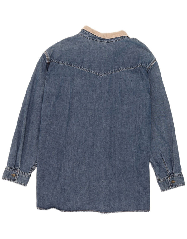 Cămașă de blugi Levi's pentru bărbați, 4XL, albastru, color block