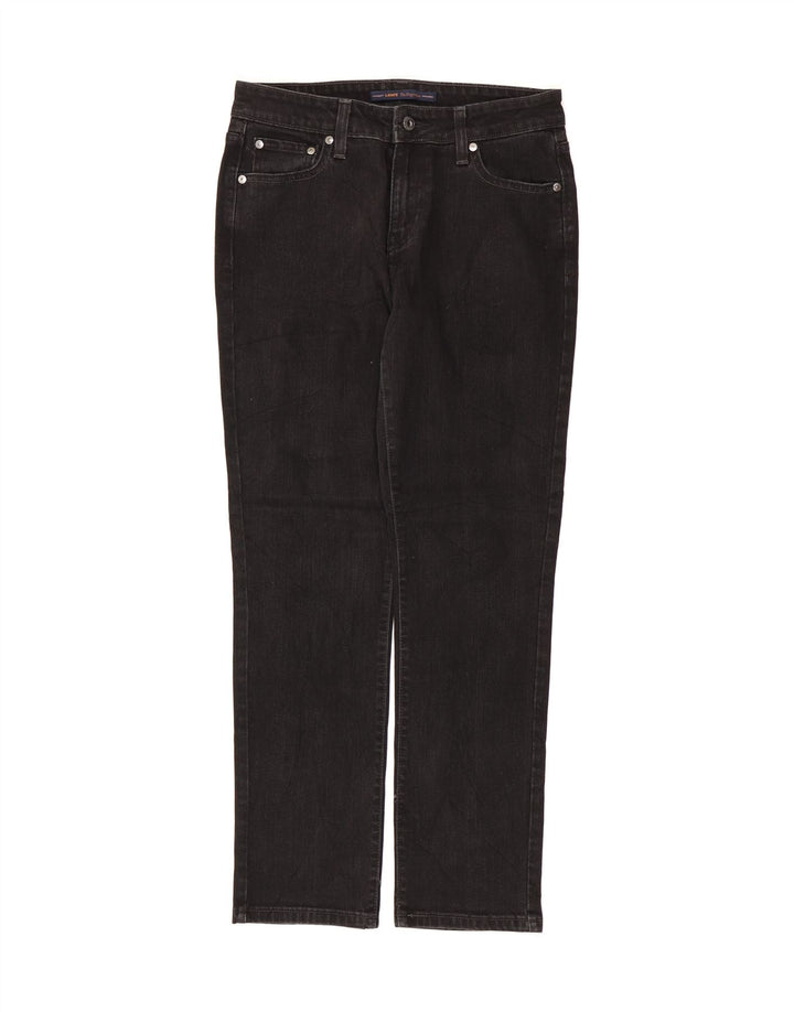 LEVI'S Womens Straight Jeans US 6 Medium W29 L30 Black Cotton Vintage Levi's and Second-Hand Levi's from Messina Hembry 