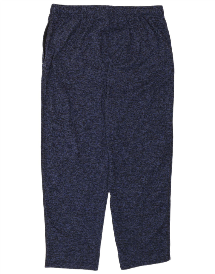 Pantaloni de trening REEBOK pentru femei UK 18 XL Bleumarin poliester cu pături