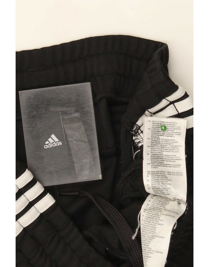 Pantaloni de trening Adidas pentru femei UK 10 Poliester negru mic