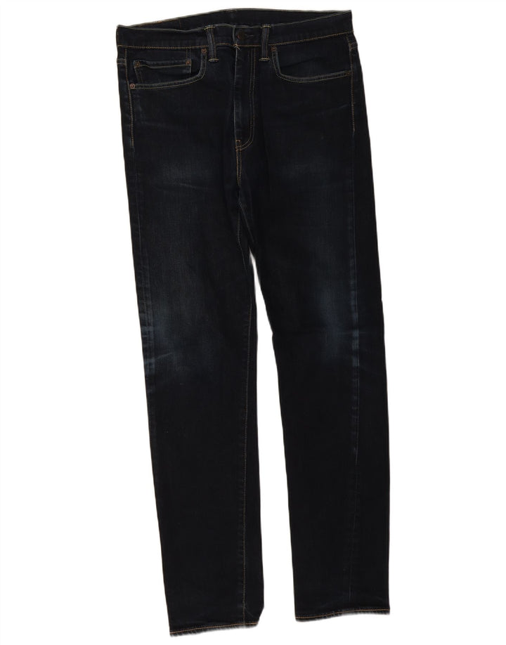 Blugi pentru bărbați Levi's 522 Slim W34 L34 Bumbac bleumarin